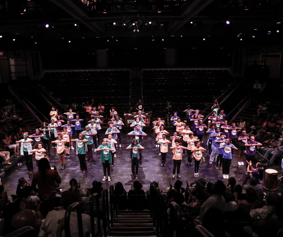 Summer Steps with Step Afrika!'s culminating step show.